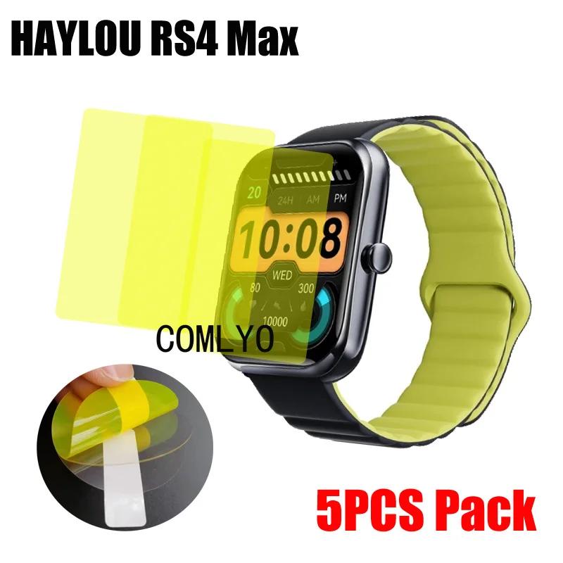 HAYLOU RS4 Max Ʈ ġ ũ ȣ Ŀ, HD TPU ʸ, 5PCs